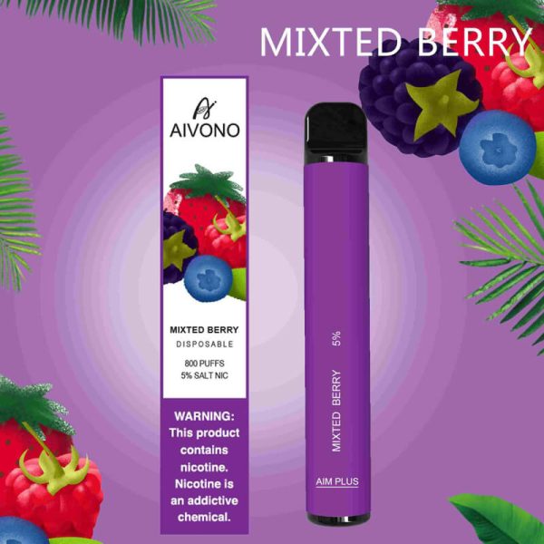 Aivono Aim Plus 8000 - 800 Puffs, 32 Flavors, TPD & CE Certified Electronic Cigarette - Image 3