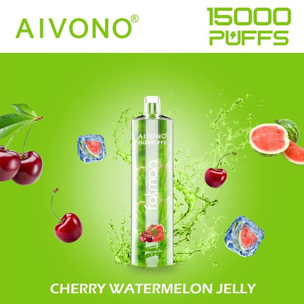 Aivono Fatman 15000 Puffs Disposable Vape Pen - 24ml E-Liquid Capacity, 600mAh Rechargeable Battery - Image 3