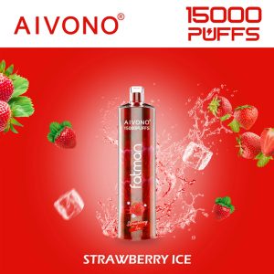 Aivono Fatman 15000 Puffs Disposable Vape Pen - 24ml E-Liquid Capacity, 600mAh Rechargeable Battery