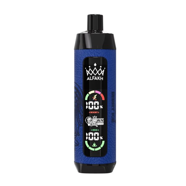 Alfakh Crownbar 20000 - Premium Portable Electronic Cigarette with 20000+ Puffs and 12 Unique Flavors - Image 6