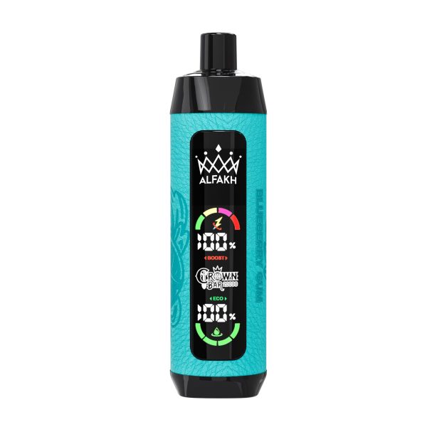 Alfakh Crownbar 20000 - Premium Portable Electronic Cigarette with 20000+ Puffs and 12 Unique Flavors - Image 3