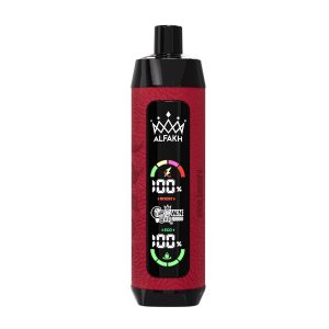 Alfakh Crownbar 20000 - Premium Portable Electronic Cigarette with 20000+ Puffs and 12 Unique Flavors