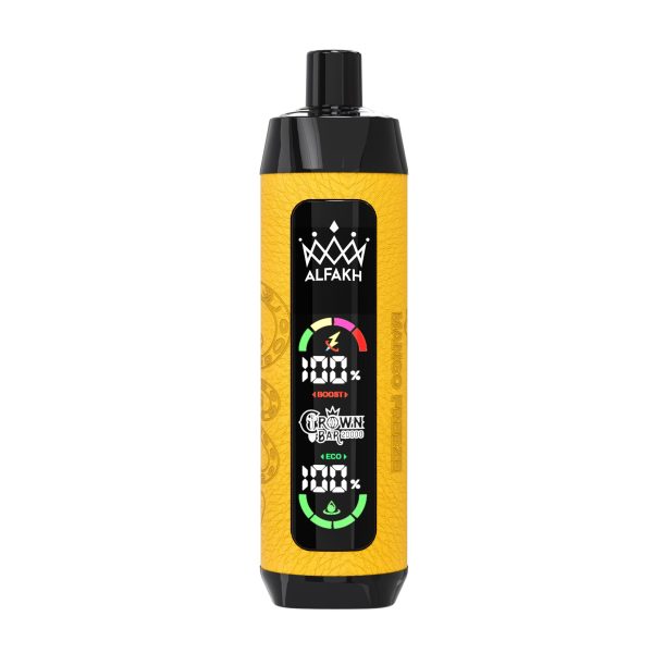 Alfakh Crownbar 20000 - Premium Portable Electronic Cigarette with 20000+ Puffs and 12 Unique Flavors - Image 2