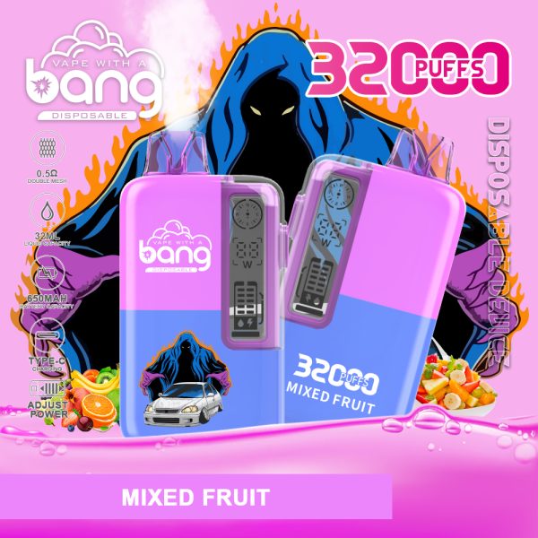 Bang 32000 Electronic Cigarette - 32000 Puffs with 12 Flavors | High Capacity 650mAh Battery - Image 5