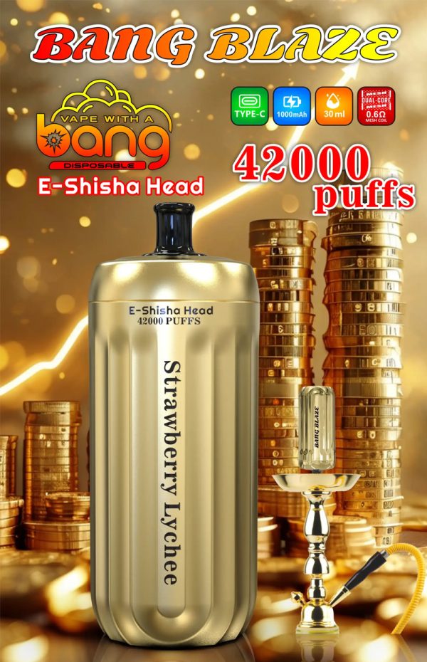 Bang Blaze 42000 Disposable Vape - Up to 42,000 Puffs, 12 Flavors, 1000mAh Battery, Type-C Rechargeable - Image 6