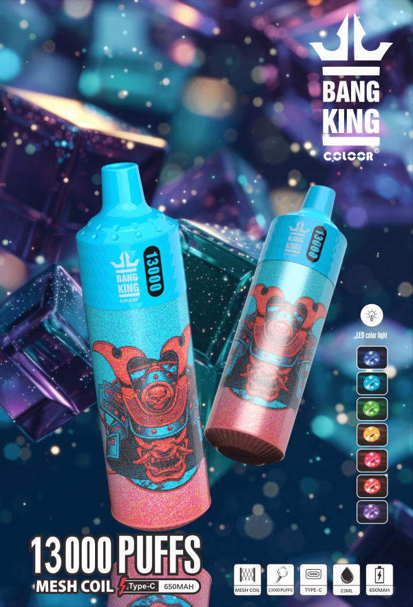 Bang King 13000: 13000 Puffs, 650mAh Battery, 16 Flavors - Premium Vape Pen - Image 6