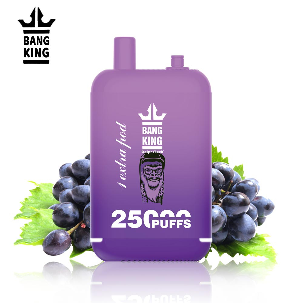 Bang King 25000 Puffs Dual Pods Disposable Vape - 12 Flavors & 4 Nicotine Levels