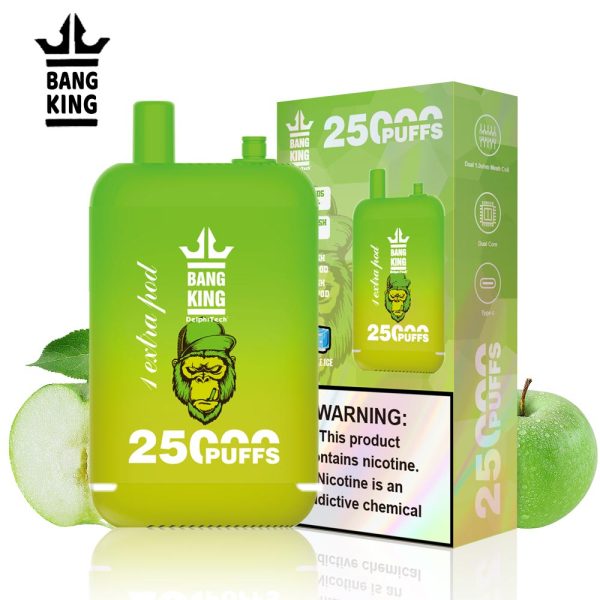 Bang King 25000 Puffs Dual Pods Disposable Vape - 12 Flavors & 4 Nicotine Levels - Image 6