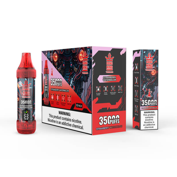 Bang King 35000 Puffs Disposable Vape with Dual Flavors - 12 Unique Tastes, 0%-5% Nicotine - Image 4