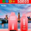 Bang King 50000 City Disposable Vape - Up to 50,000 Puffs, 45mL E-Liquid, 650mAh Battery, 12 Flavors - Image 4