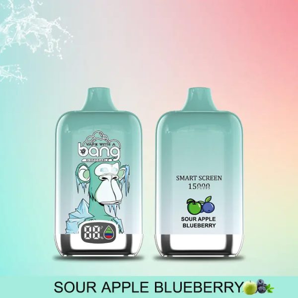 Bang Smart Screen 15000 Disposable Vape - 12 Flavors, 15000 Puffs, 650mAh Battery - Image 3