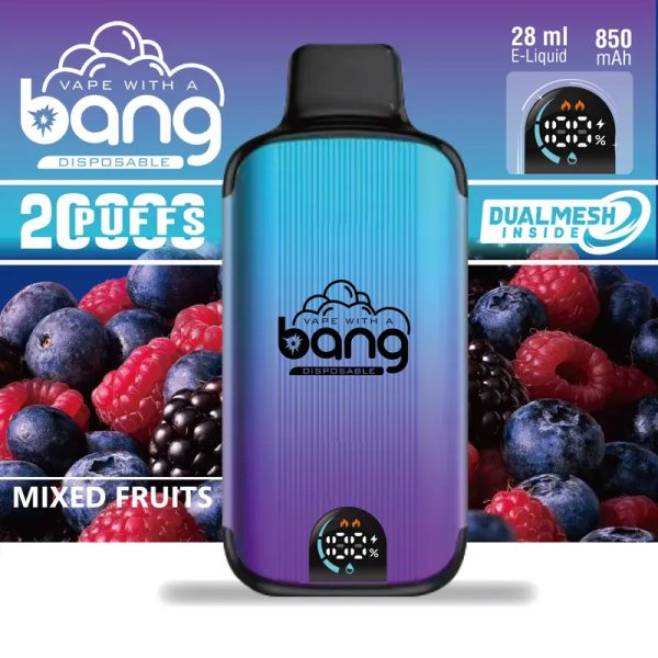 Bang Smart Screen 20000 Disposable E-Cigarette - 20000 Puffs, 12 Flavors, 650mAh Battery - Image 6