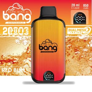 Bang Smart Screen 20000 Disposable E-Cigarette - 20000 Puffs, 12 Flavors, 650mAh Battery