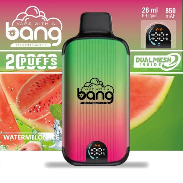 Bang Smart Screen 20000 Disposable E-Cigarette - 20000 Puffs, 12 Flavors, 650mAh Battery - Image 4