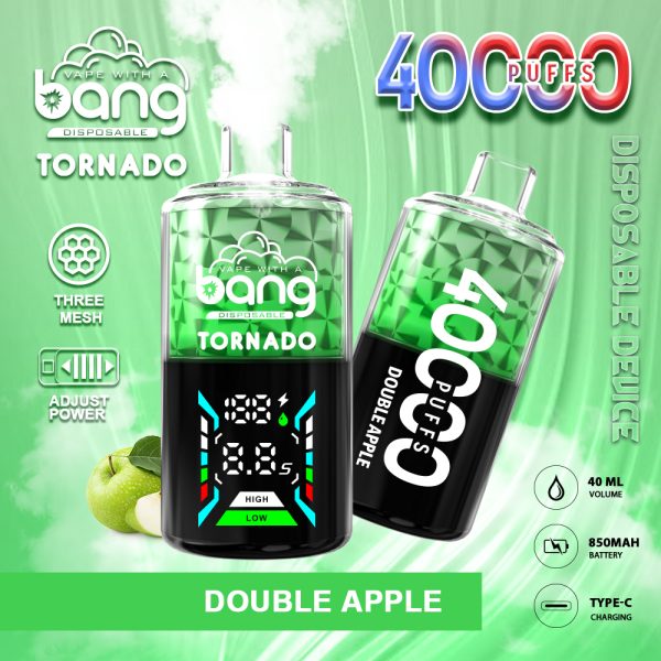 Bang Tornado 40000 Disposable Vape - 40000 Puffs, 40ml E-Liquid, Variety of Flavors - Image 3