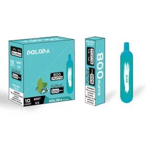 Doloda Mini Bar 800 Puffs Rechargeable Disposable E-Cigarettes Vape - 2% & 5% Nicotine