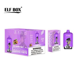 ELF Box Digital 12000 Puffs Disposable Vape - Premium Vaping Device with 0%/2%/3%/5% Nicotine Options