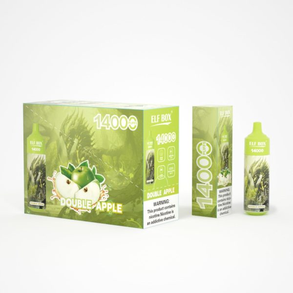 ELFBOX 14000 Puffs Rechargeable Disposable Vape - 25ml E-liquid, Mesh Coil, RGB Light, Bulk Wholesale - Image 2