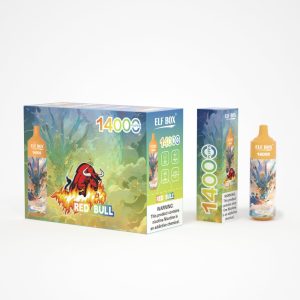 ELFBOX 14000 Puffs Rechargeable Disposable Vape - 25ml E-liquid, Mesh Coil, RGB Light, Bulk Wholesale