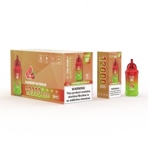 ELFBOX BK12000 12000 Puffs Rechargeable Disposable Vape - 23ml E-Liquid, Mesh Coil, Type-C Rechargeable