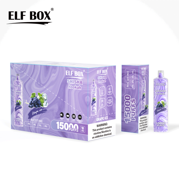 ELFBOX LS15000 Disposable Vape - 15000 Puffs, 0% 2% 5% Nicotine, Rechargeable, Wholesale Supplier - Image 4