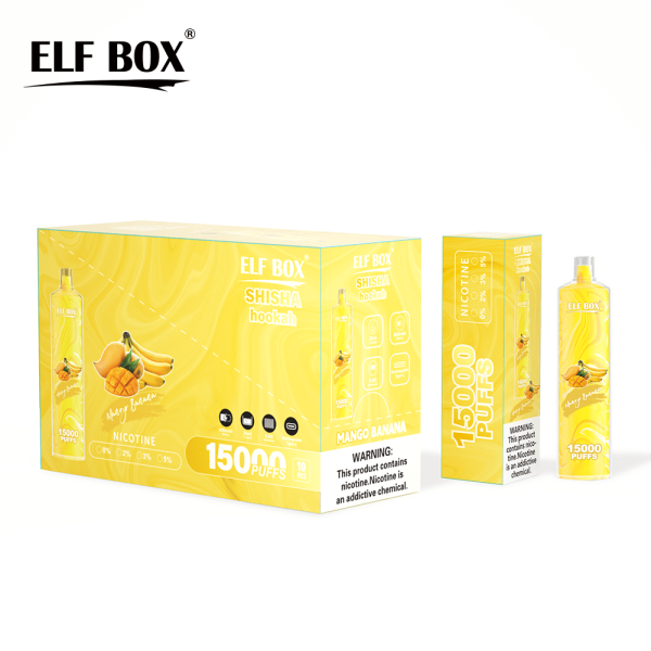 ELFBOX LS15000 Disposable Vape - 15000 Puffs, 0% 2% 5% Nicotine, Rechargeable, Wholesale Supplier - Image 5
