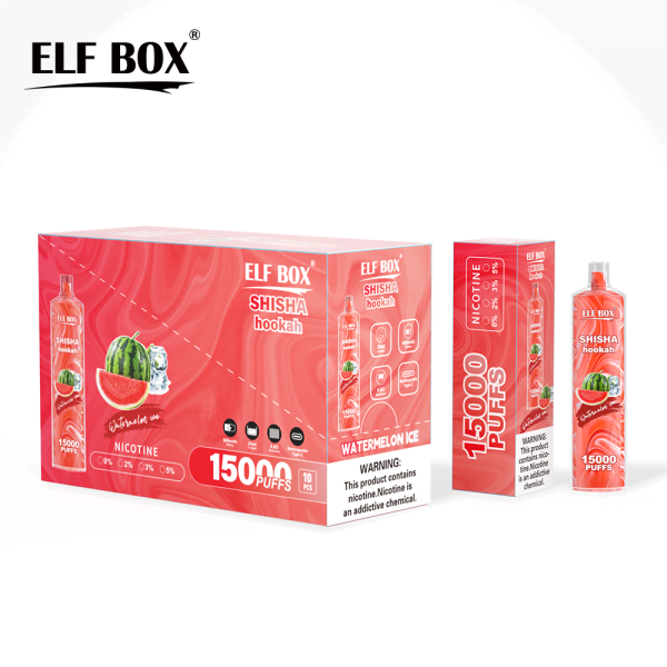 ELFBOX LS15000 Disposable Vape - 15000 Puffs, 0% 2% 5% Nicotine, Rechargeable, Wholesale Supplier - Image 3