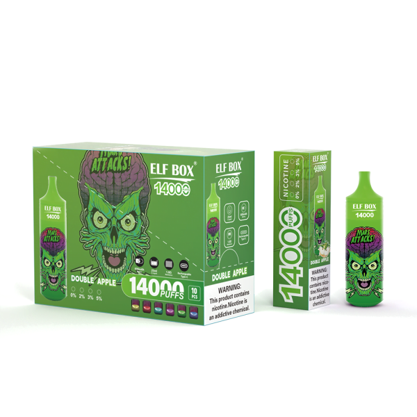 ELFBOX RGB14000 Puff Rechargeable Disposable Vape - 14000 Puffs, 0% 2% 3% 5% Nicotine, 10 Flavors, RGB Light, Wholesale Supplier - Image 6