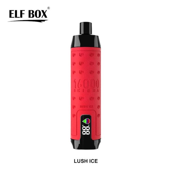 ElfBox Shisha 16000 Disposable Vapes - 16000 Puffs, 28ml E-Liquid, 0%/2%/3%/5% Nicotine Options - Image 3