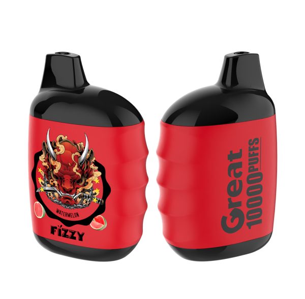 Fizzy Great 10000 Puffs Vape - 10,000 Puffs, Rechargeable, 10 Flavors, 2% & 5% Nicotine - Image 6