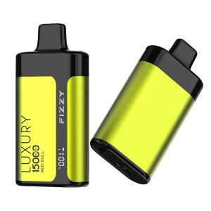 Fizzy Luxury 15000 Puffs Rechargeable Disposable Vape Pen - Premium Vaping Experience with 15 Flavors
