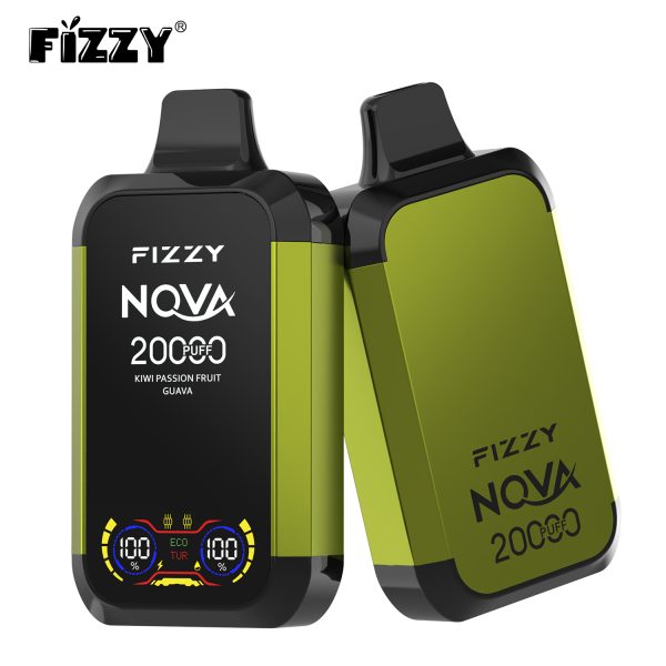Fizzy Nova 20000 Puffs Dual Mesh Rechargeable Disposable Vape Pen - 20000 Puffs, 15 Flavors, 850mAh Battery - Image 5