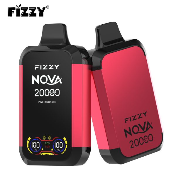 Fizzy Nova 20000 Puffs Dual Mesh Rechargeable Disposable Vape Pen - 20000 Puffs, 15 Flavors, 850mAh Battery - Image 2