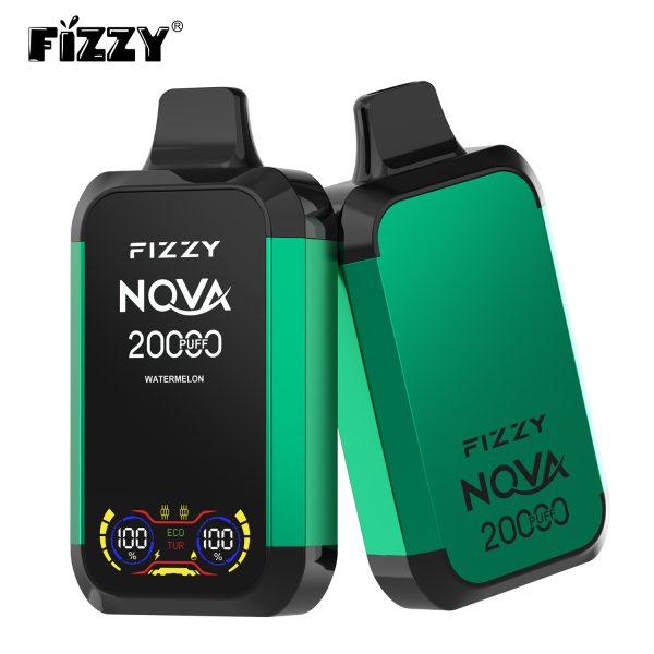 Fizzy Nova 20000 Puffs Dual Mesh Rechargeable Disposable Vape Pen - 20000 Puffs, 15 Flavors, 850mAh Battery - Image 3