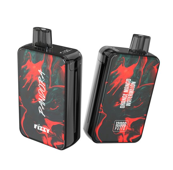 Fizzy Pandora 12000 Puffs 2% 5% Rechargeable Disposable Vape Pen with LCD Screen - 12 Flavors