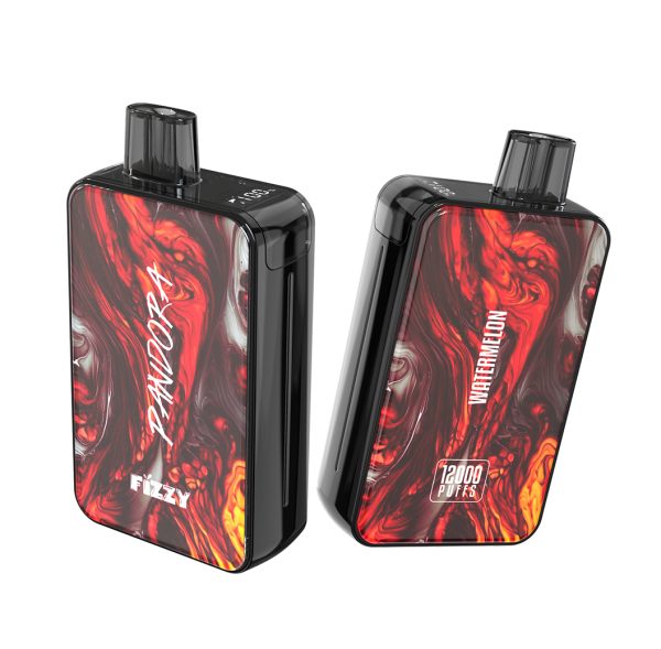 Fizzy Pandora 12000 Puffs 2% 5% Rechargeable Disposable Vape Pen with LCD Screen - 12 Flavors - Image 5