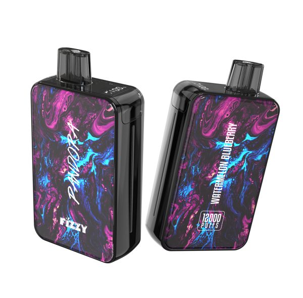 Fizzy Pandora 12000 Puffs 2% 5% Rechargeable Disposable Vape Pen with LCD Screen - 12 Flavors - Image 2