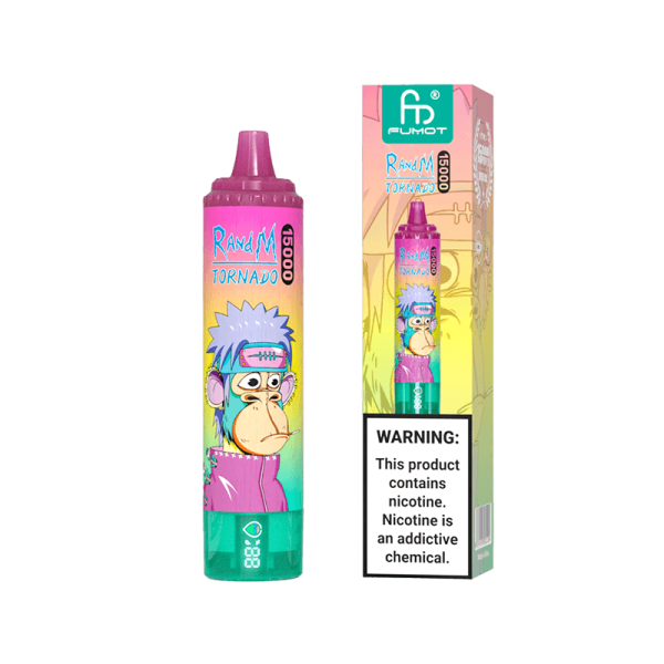 Fumot Digital Box 15000: Rechargeable Disposable Vape with 47 Flavors and 15,000 Puffs - Image 5