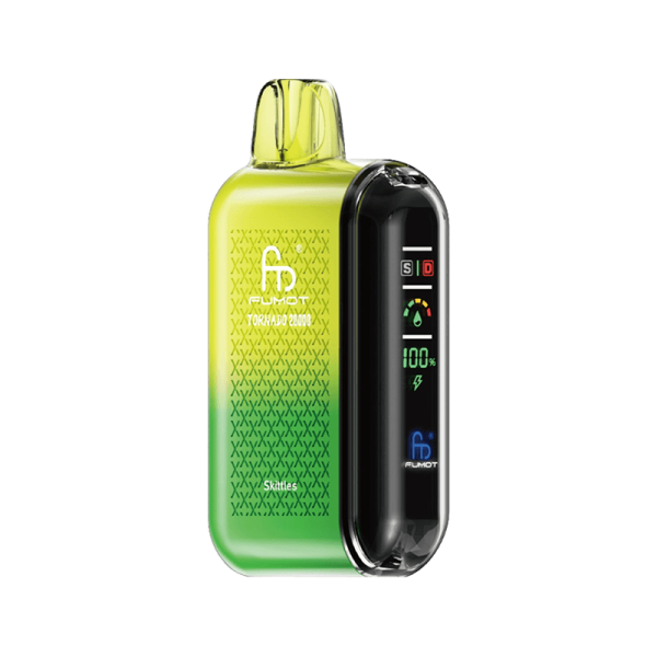 Fumot Digital Box 20000 - Smart LED Screen Vape with Dual Mesh Coil, 20,000 Puffs, 20ml E-liquid, 850mAh Battery, Type-C Charging - Image 6