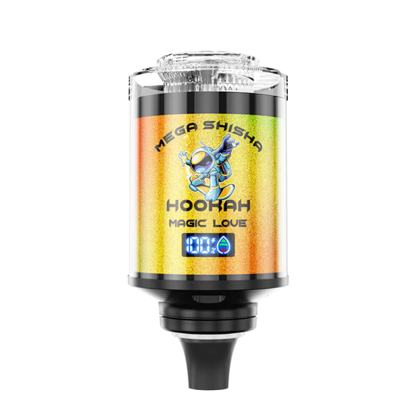 Jnr Hookah Mega Shisha 100000 - 12 Flavors, 100K Puffs, 2200mAh Battery, Type-C Quick Charge