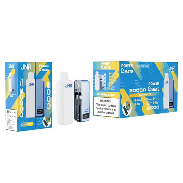Jnr Power Mate 30000: 30,000 Puffs, 10 Flavors, 5000mAh Battery - Unmatched Vaping Experience - Image 3