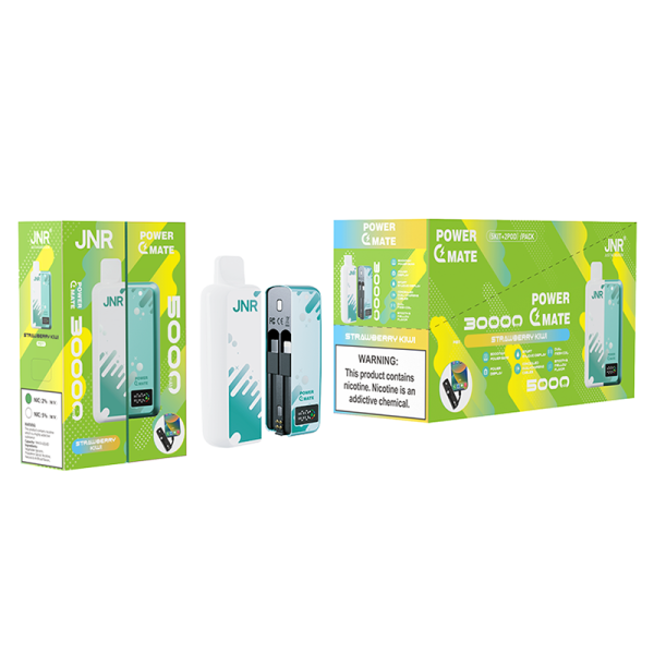 Jnr Power Mate 30000: 30,000 Puffs, 10 Flavors, 5000mAh Battery - Unmatched Vaping Experience - Image 2