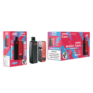 Jnr Power Mate 30000: 30,000 Puffs, 10 Flavors, 5000mAh Battery - Unmatched Vaping Experience
