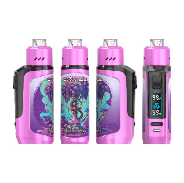Lavande BM18000 Disposable Vape Pen - 18000 Puffs, 20 Flavors, 650mAh Rechargeable Battery - Image 3