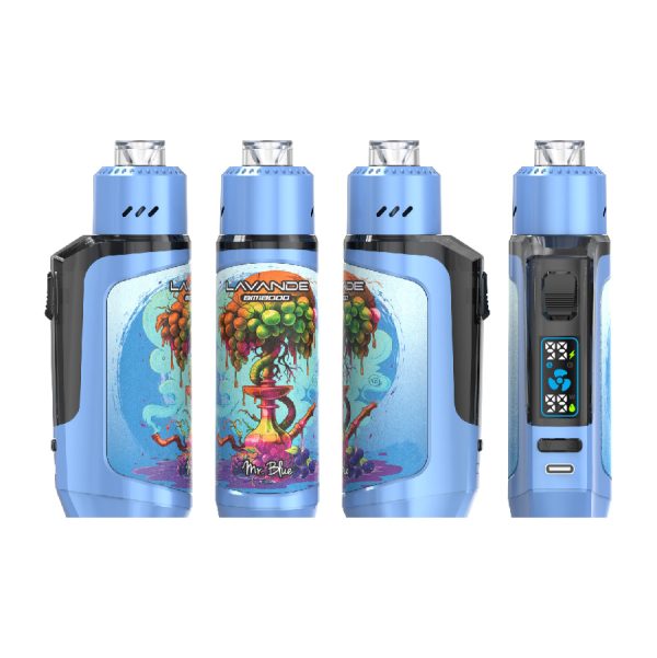 Lavande BM18000 Disposable Vape Pen - 18000 Puffs, 20 Flavors, 650mAh Rechargeable Battery - Image 4
