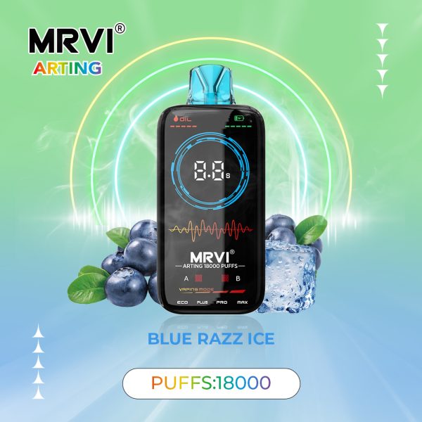 Mrvi Arting 18000 Puffs - Dual Mesh Coil, 4 Heating Modes, 26ml E-Liquid Capacity - Image 3