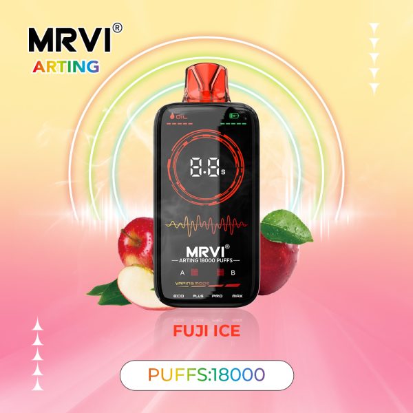 Mrvi Arting 18000 Puffs - Dual Mesh Coil, 4 Heating Modes, 26ml E-Liquid Capacity - Image 6