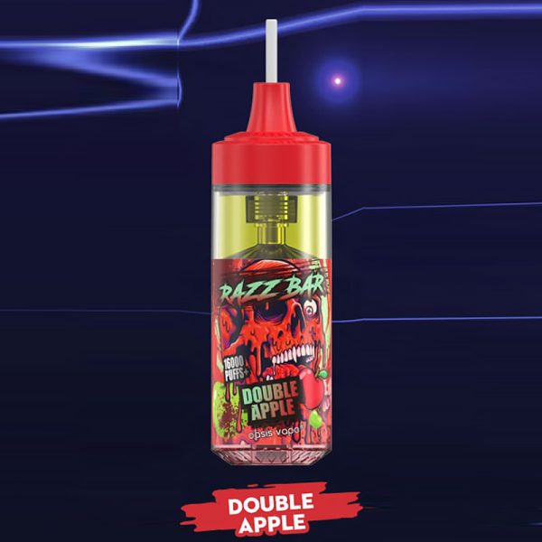 Razz Bar 16000 Puffs Disposable Vape - 12 Flavors, 2%/5% Nicotine, 30ml, Rechargeable - Image 3