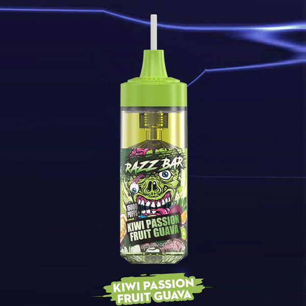 Razz Bar 16000 Puffs Disposable Vape - 12 Flavors, 2%/5% Nicotine, 30ml, Rechargeable