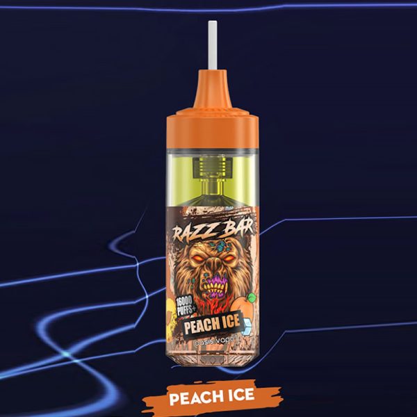 Razz Bar 16000 Puffs Disposable Vape - 12 Flavors, 2%/5% Nicotine, 30ml, Rechargeable - Image 2